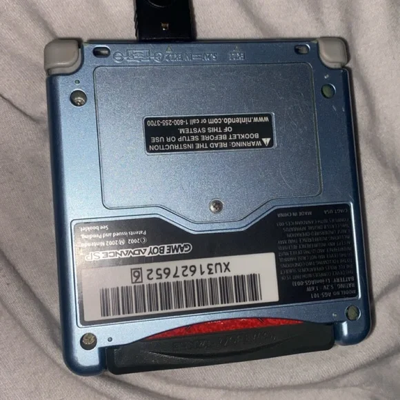 Nintendo Game Boy Advance SP - Metallic Blue - Picture 4 of 6
